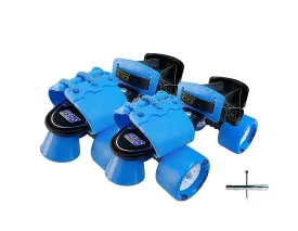 Jaspo G-Force Adjustable Senior Roller Skates Blue (6-14 Years Age Group)