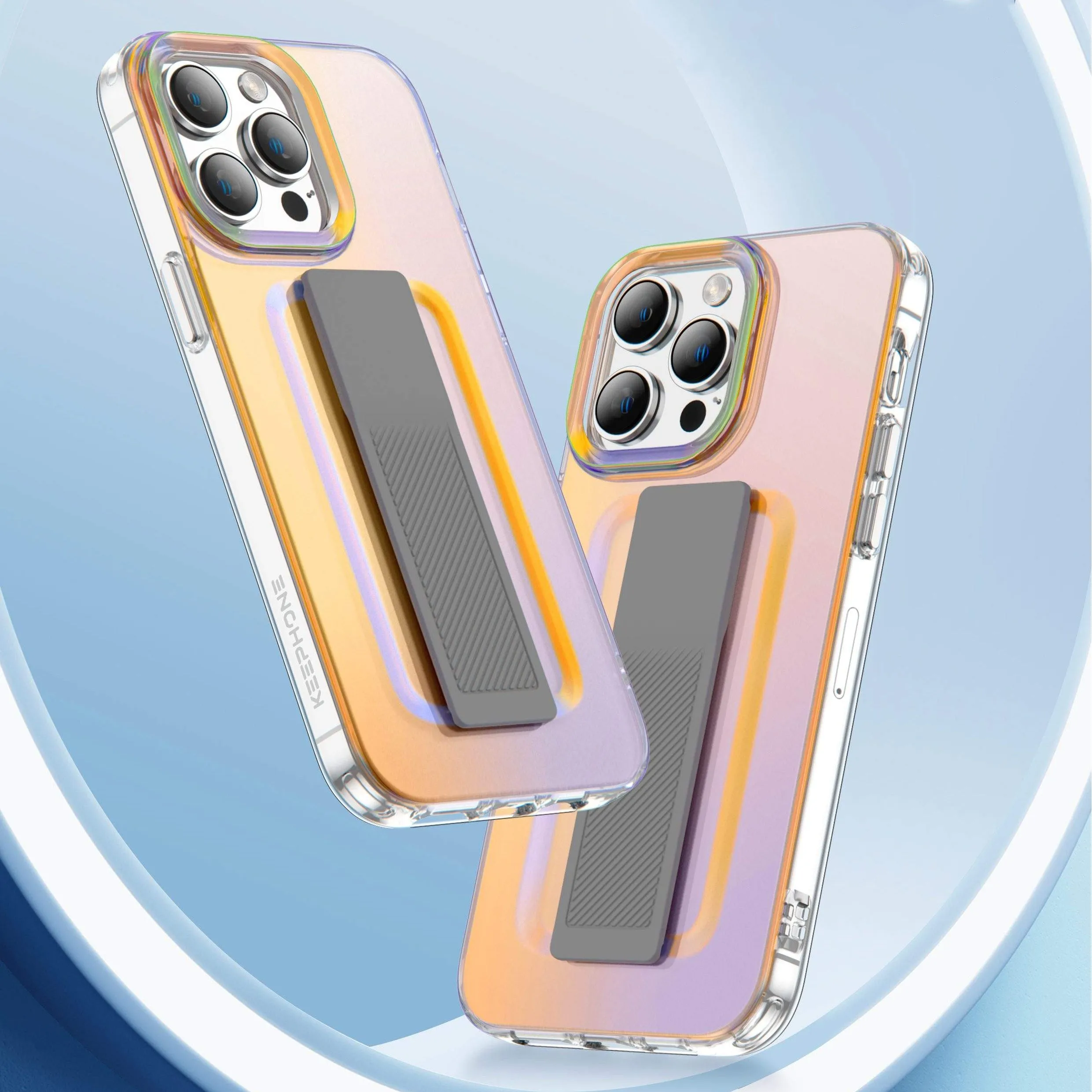 Keephone Heldro Elastic Grip Band Shockproof Case Cover