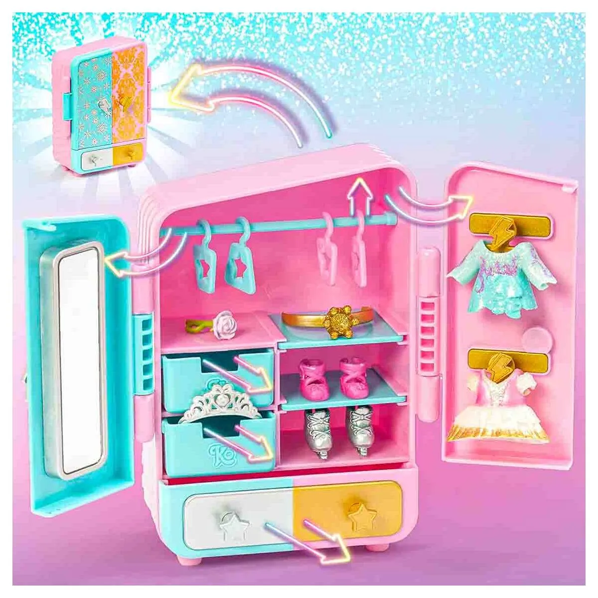 KookyLoos Tara's Wardrobe Playset