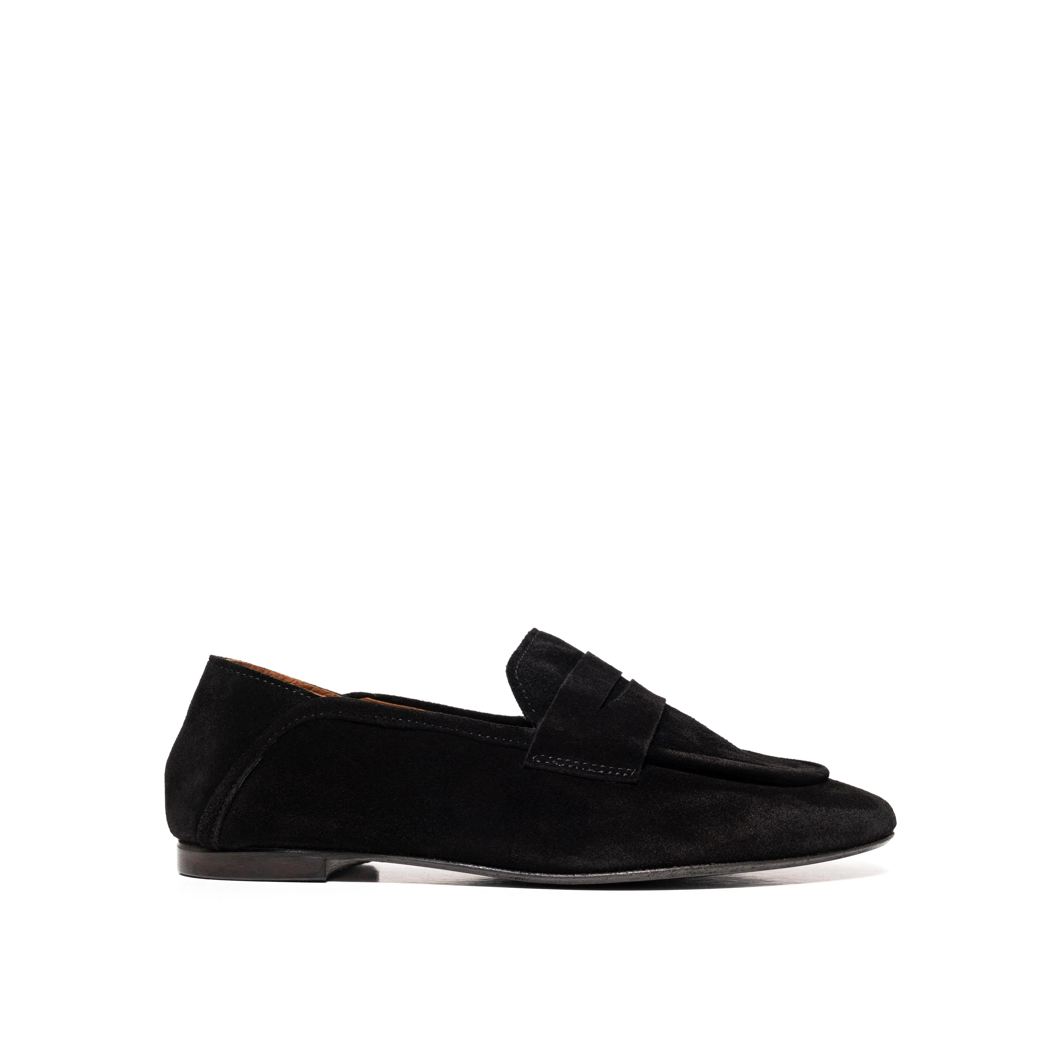 Lindsay Calf suede Black