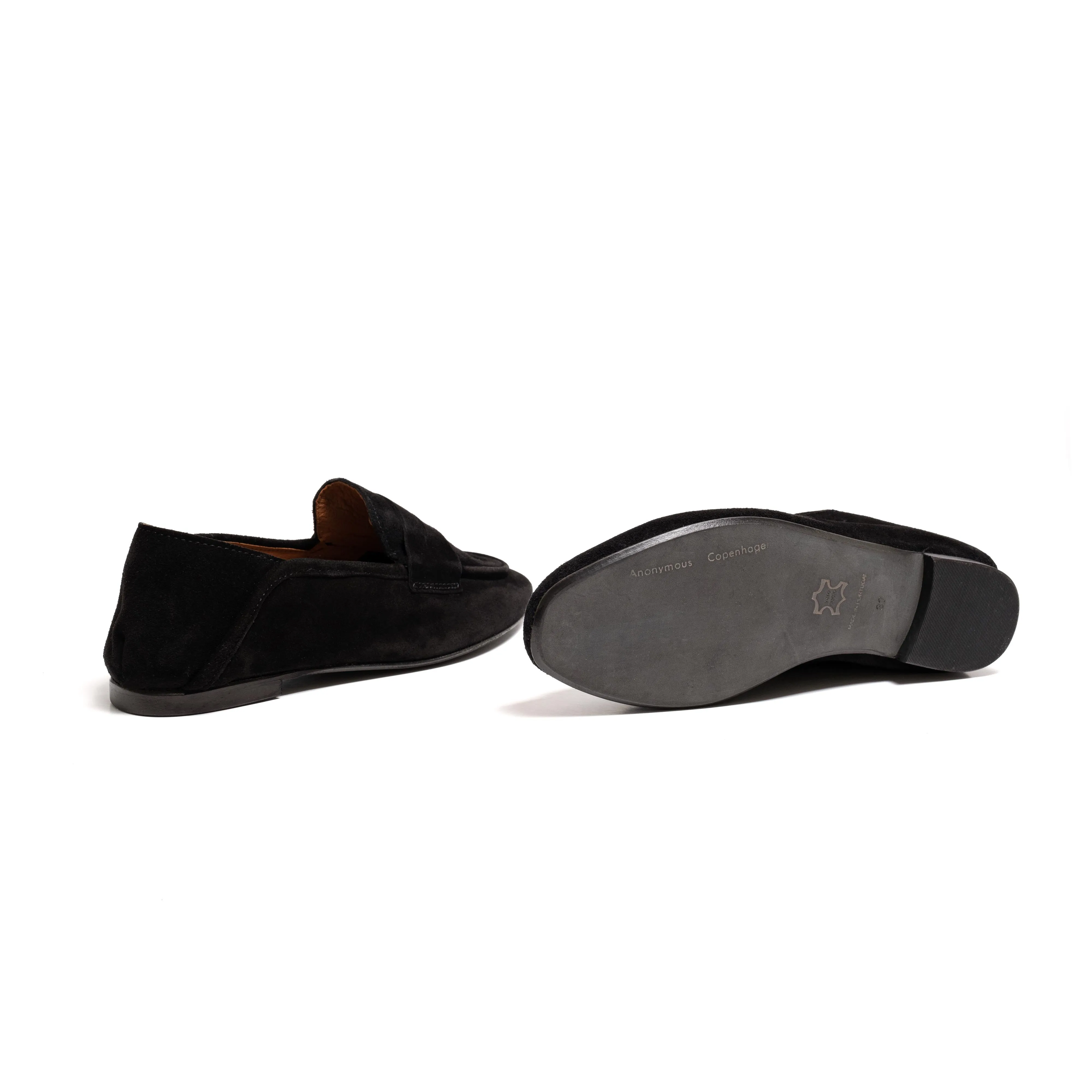 Lindsay Calf suede Black