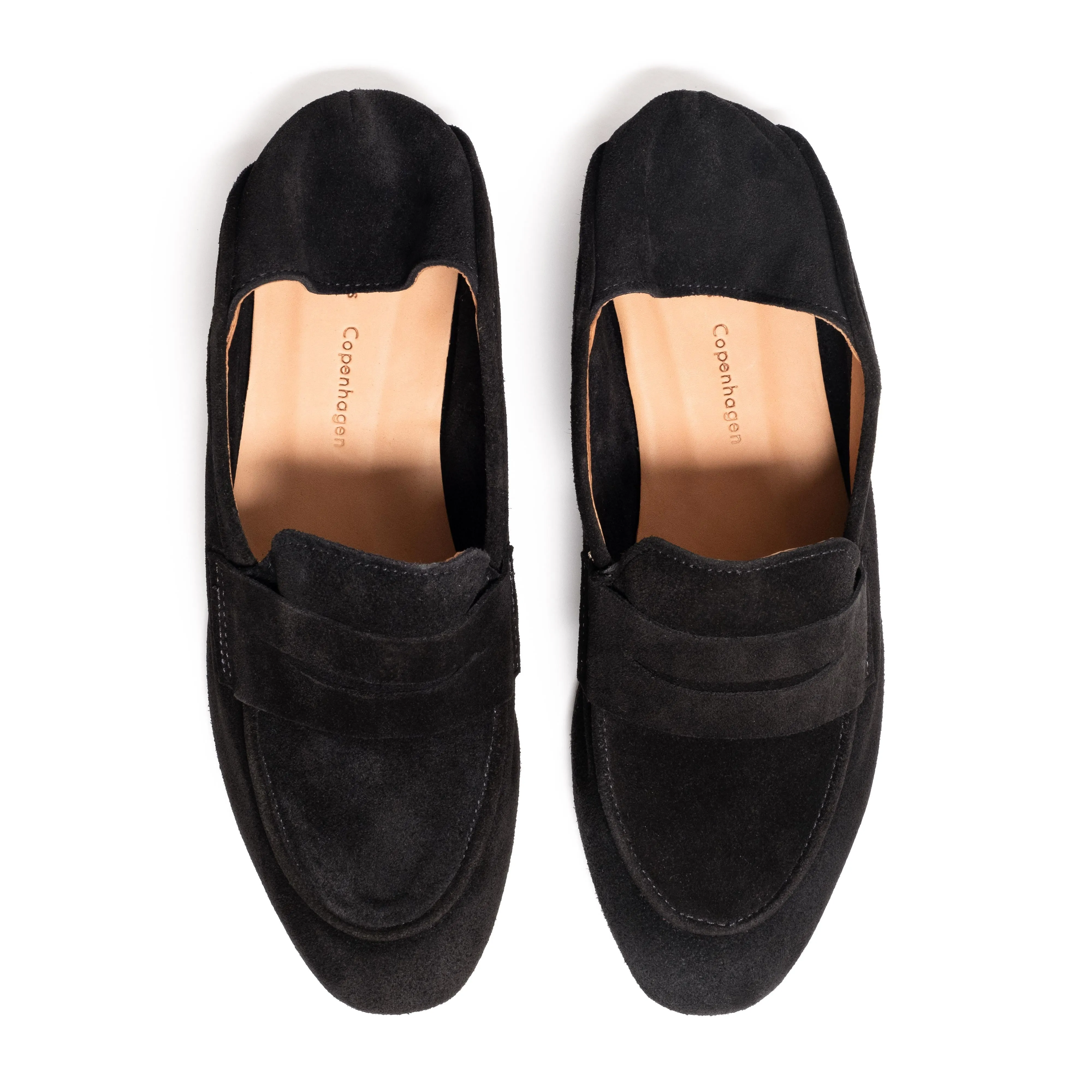 Lindsay Calf suede Black