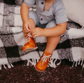 Milo Boots in Cognac