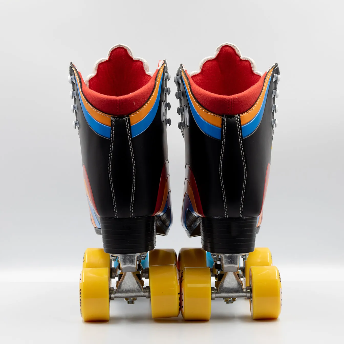 Moxi Roller Skates - Rainbow Rider Roller Skates - Asphalt Black