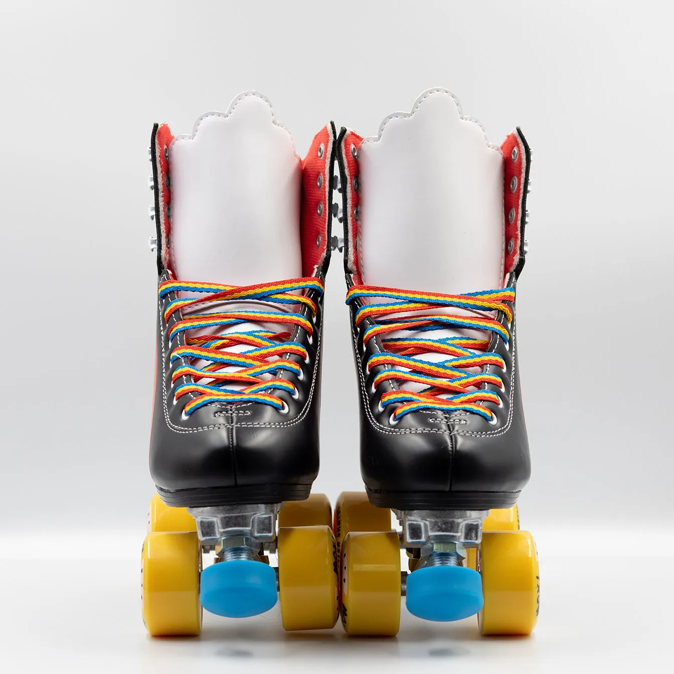Moxi Roller Skates - Rainbow Rider Roller Skates - Asphalt Black