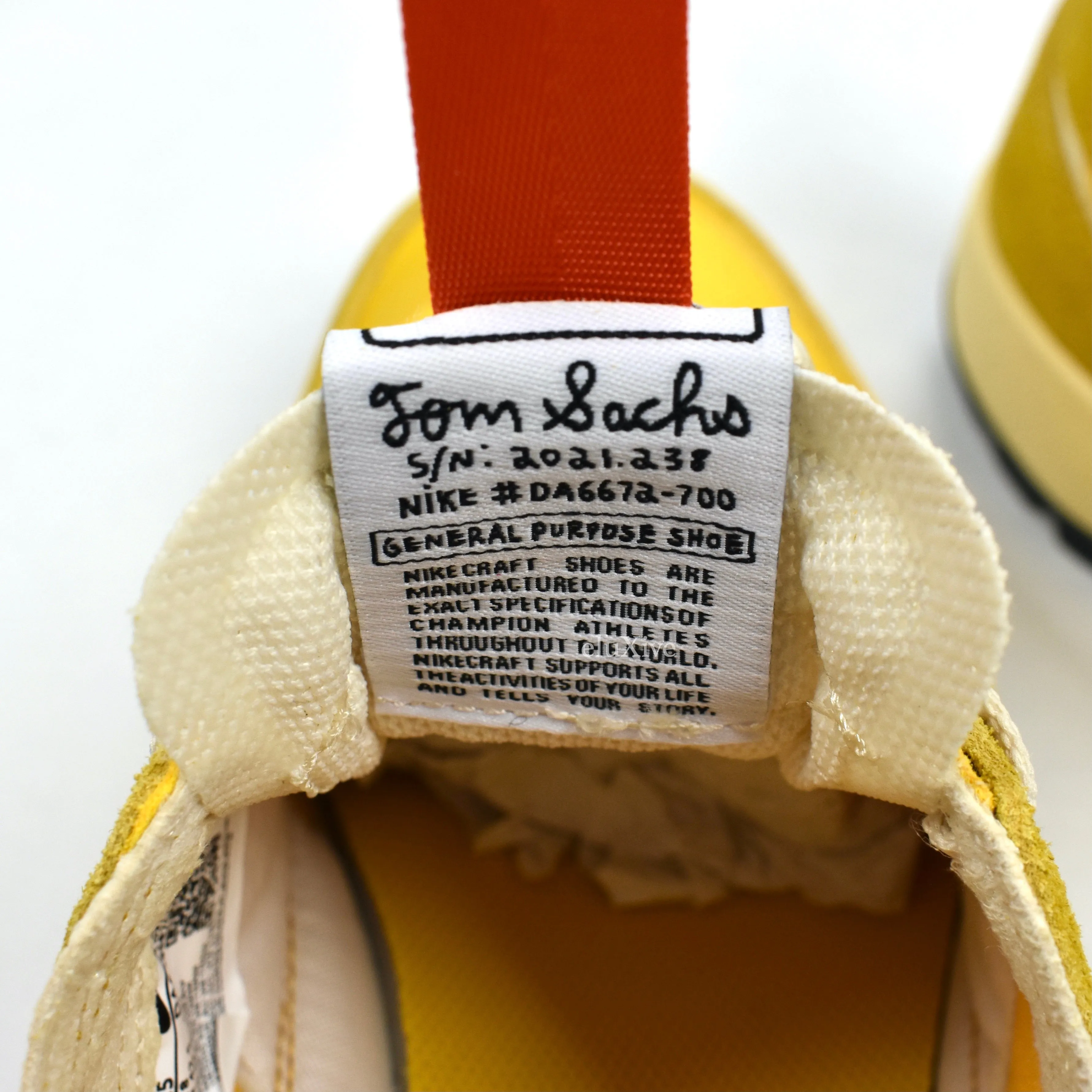 Nike x Tom Sachs - General Purpose Shoe 'Yellow' (Dark Sulfur)