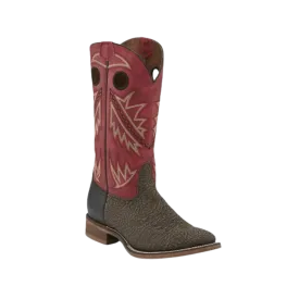 Nocona Men's Go Round Brown Water Buffalo Boots