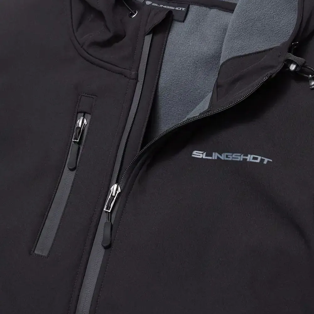 Polaris  Softshell Jacket Warm Soft Comfortable Durable Fabric Black
