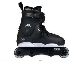 RAZORS GENESYS JUNIOR AGGRESSIVE INLINE SKATES ADJUSTABLE US Size 3-6 --ANTI