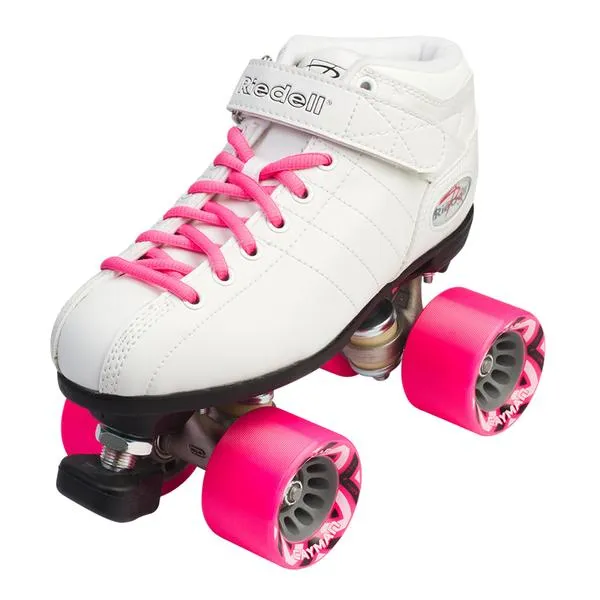 Riedell R3 White Roller Skates *Last Pair* US 2