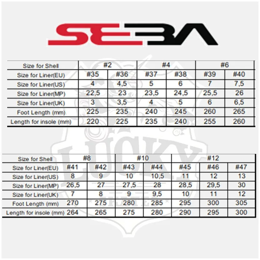 SEBA E3 80 Black Inline Skates