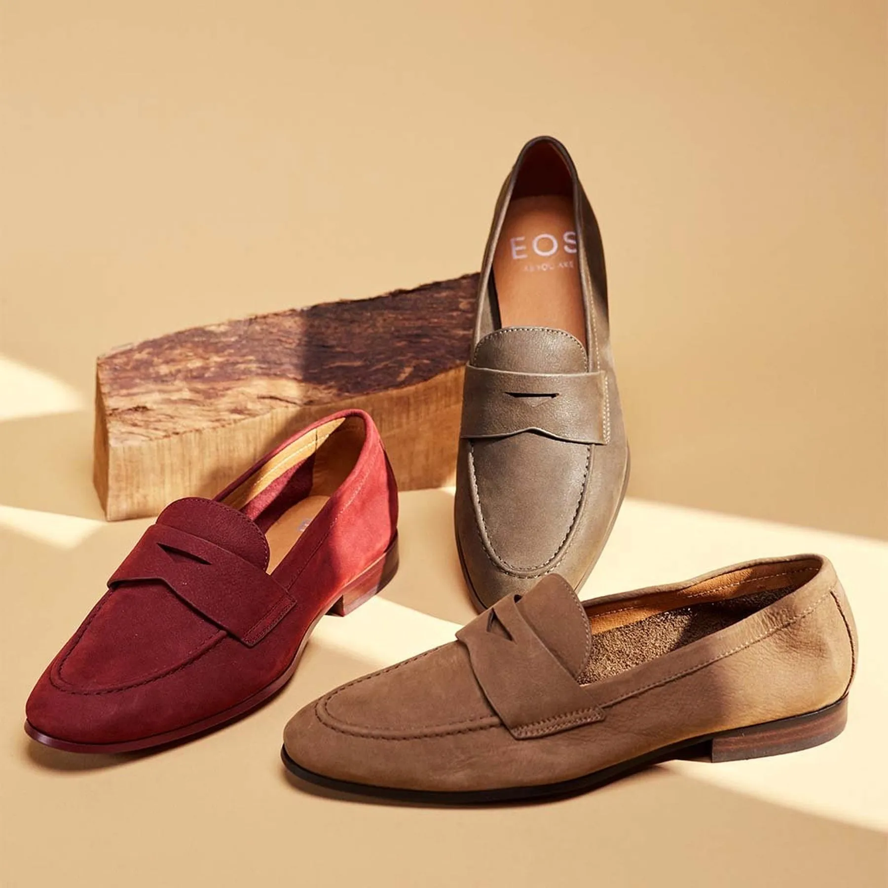 SERAH SUEDE LEATHER LOAFERS