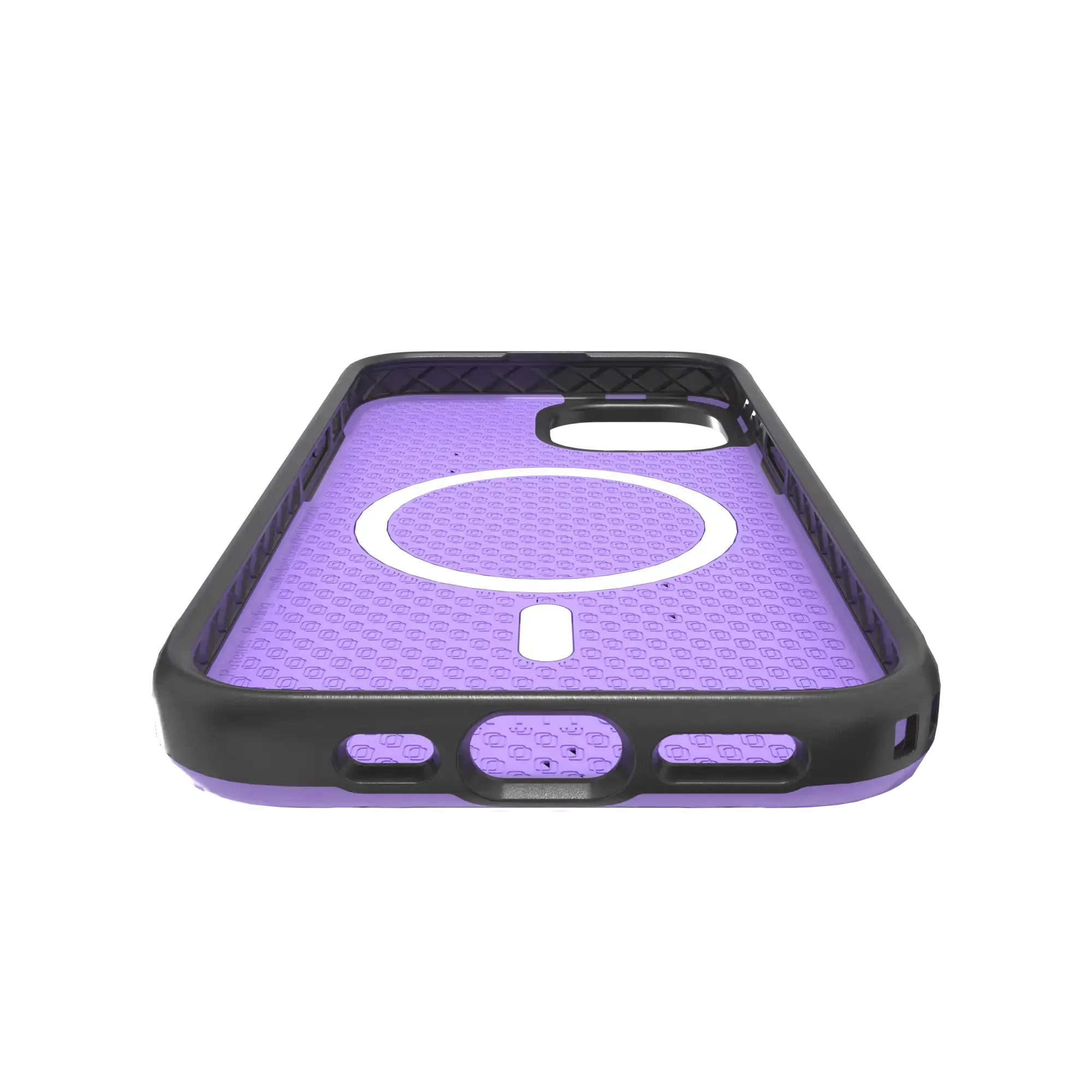 Shock-Absorbent Magsafe® Case for Apple iPhone 15 | Midnight Lilac | Fortitude Series