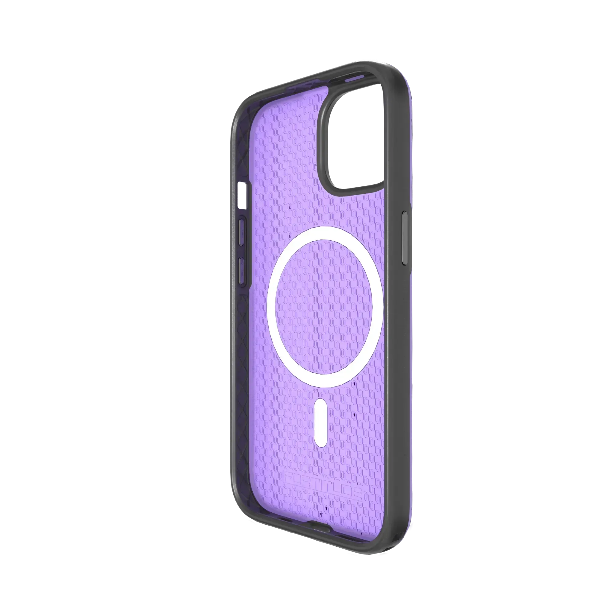 Shock-Absorbent Magsafe® Case for Apple iPhone 15 | Midnight Lilac | Fortitude Series