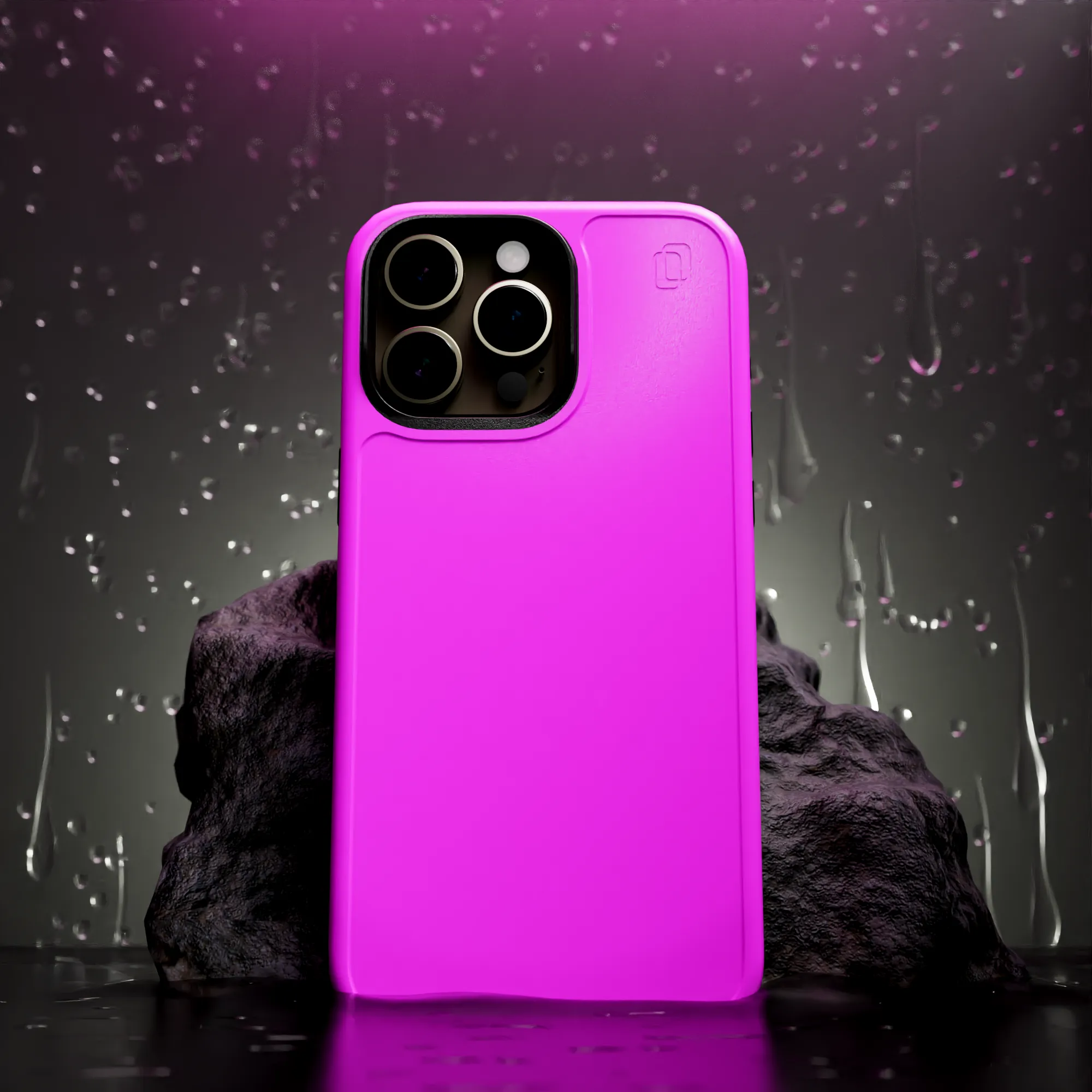 Shock-Absorbent Magsafe® Case for Apple iPhone 15 Plus | Vivid Magenta | Fortitude Series