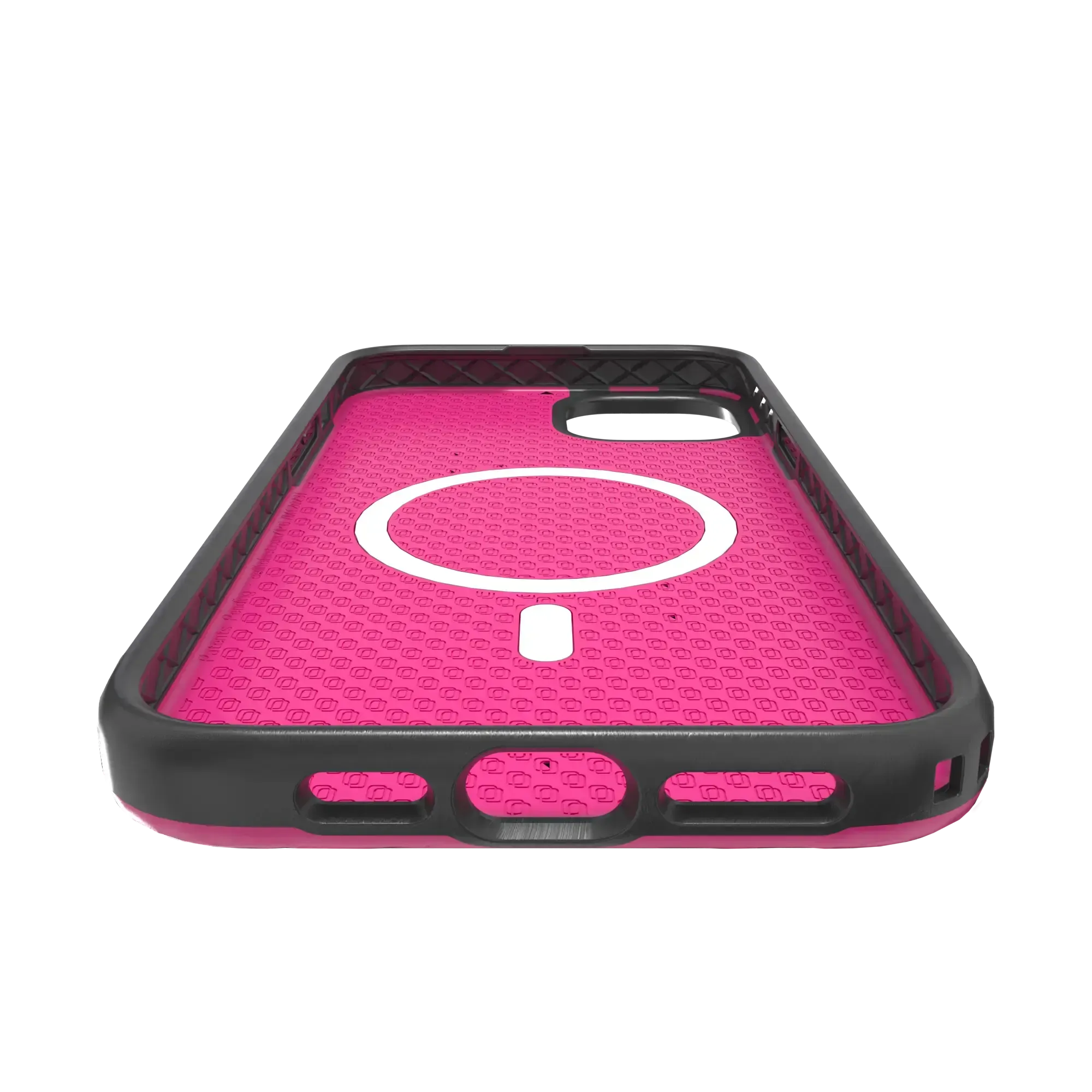 Shock-Absorbent Magsafe® Case for Apple iPhone 15 Plus | Vivid Magenta | Fortitude Series