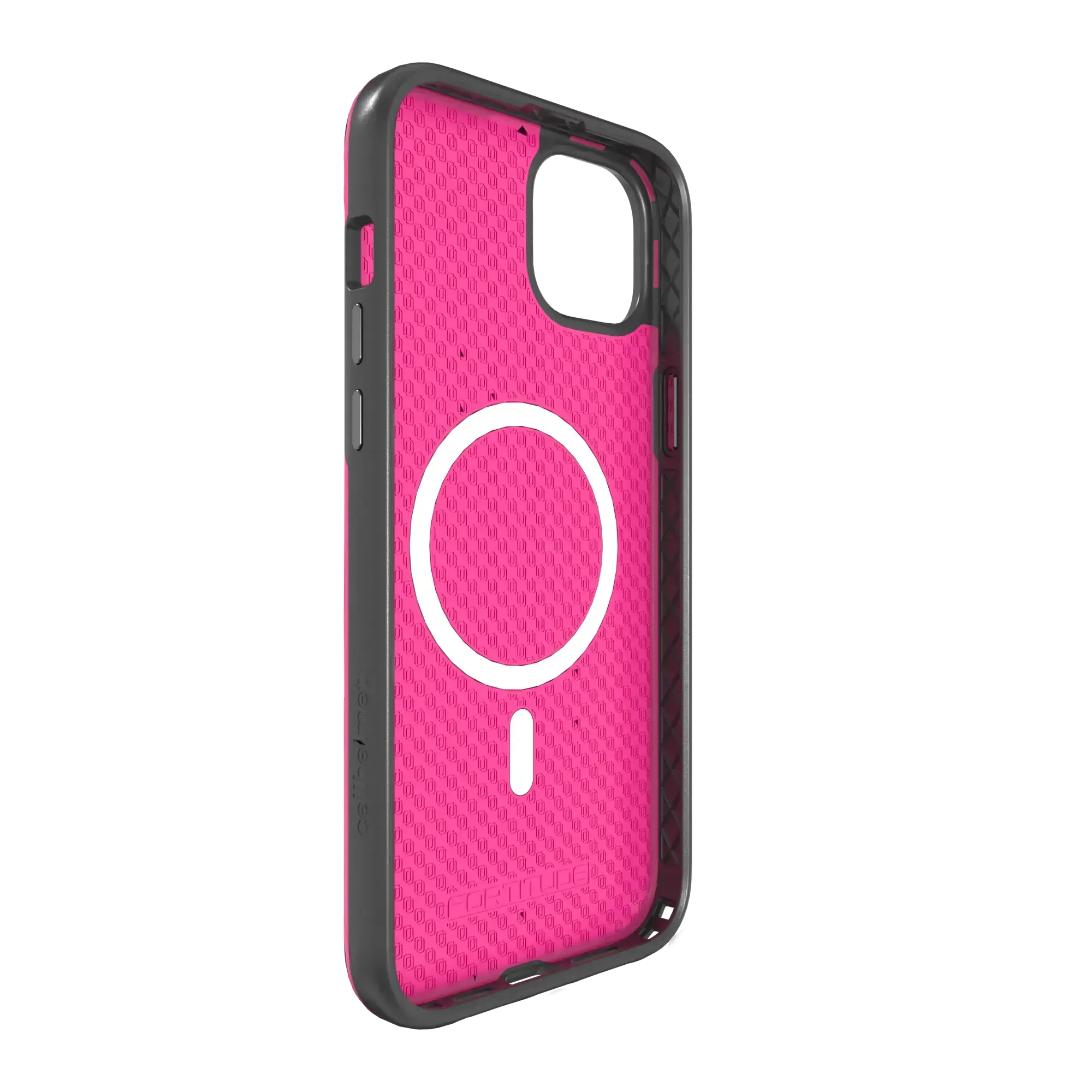 Shock-Absorbent Magsafe® Case for Apple iPhone 15 Plus | Vivid Magenta | Fortitude Series