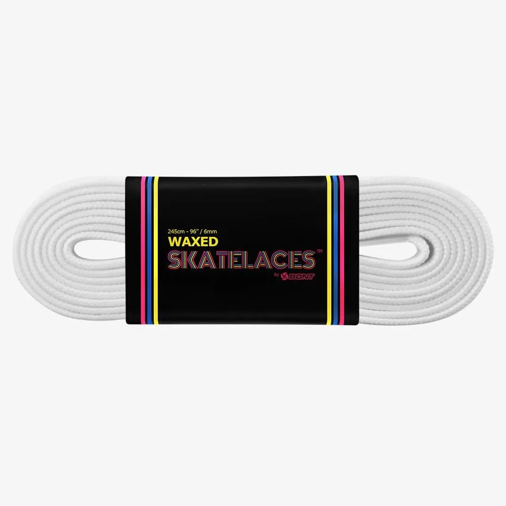 Waxed Skate Laces 6mm
