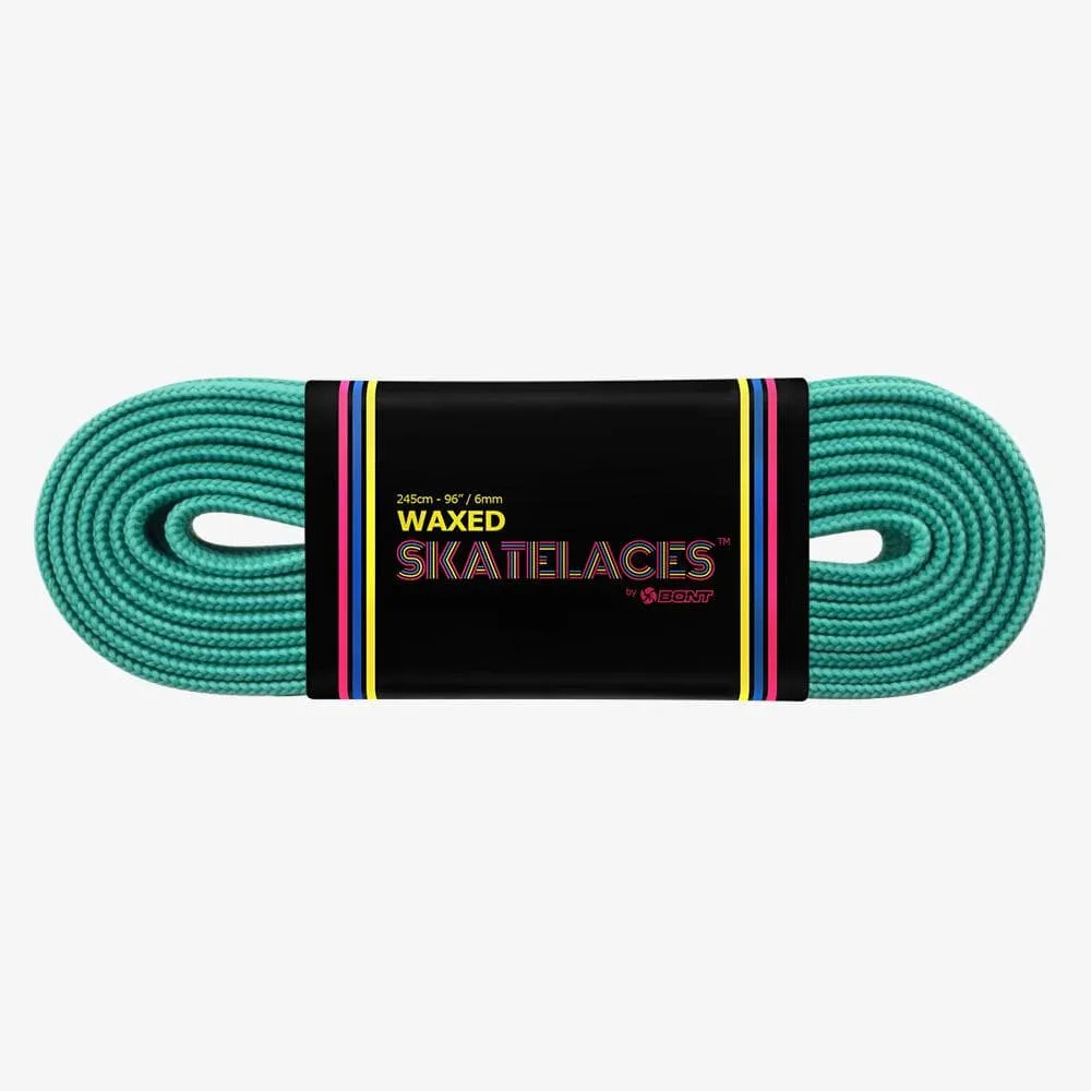 Waxed Skate Laces 6mm