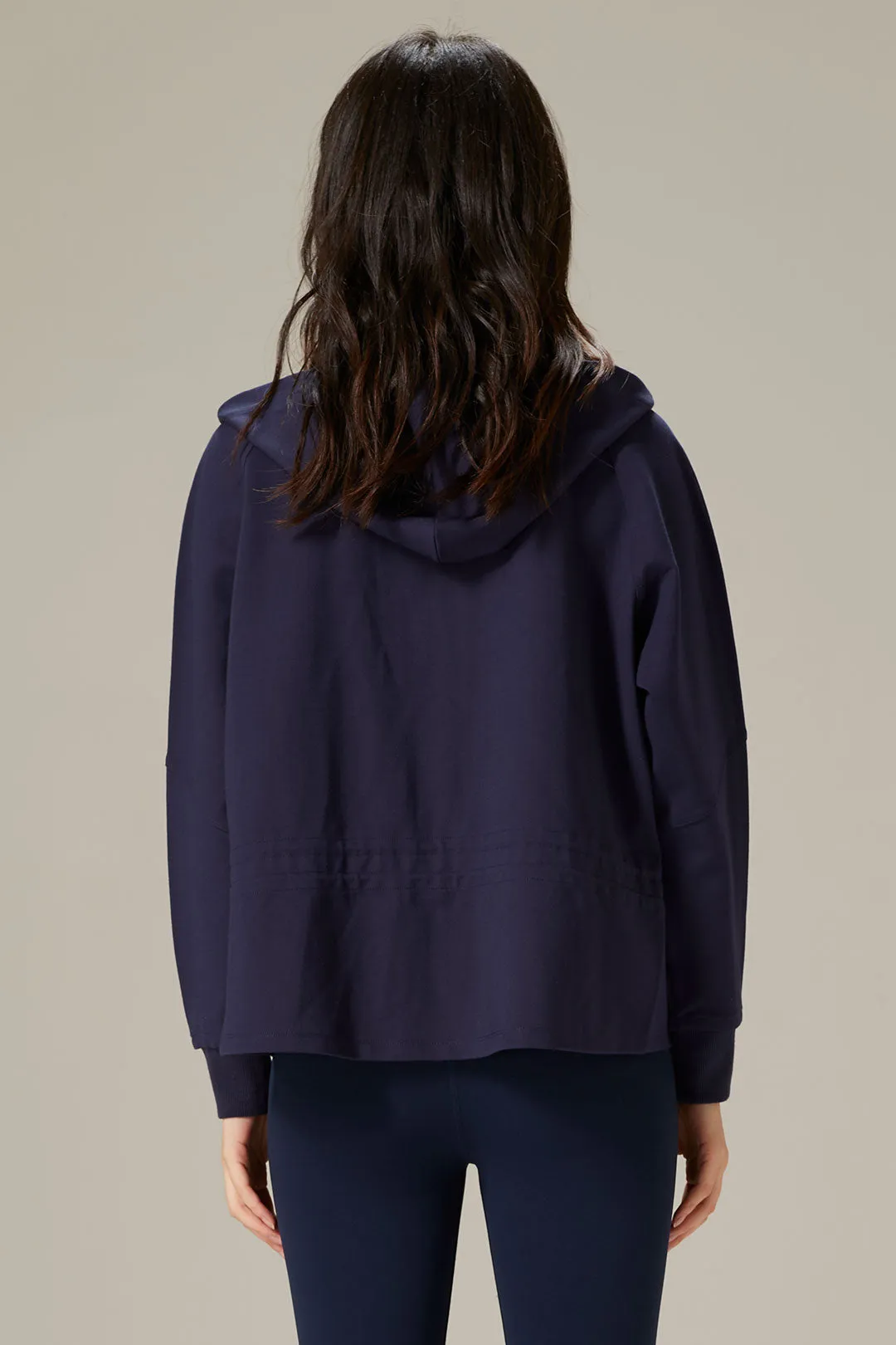 Windproof Lightweight Hoodie Jacket with Zip Pockets
